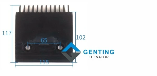 Toshiba escalator comb plate GTE5PSP0003P002 Toshiba escalator comb plate GTE5PSP0003P002